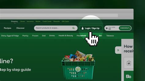 woolworths login page